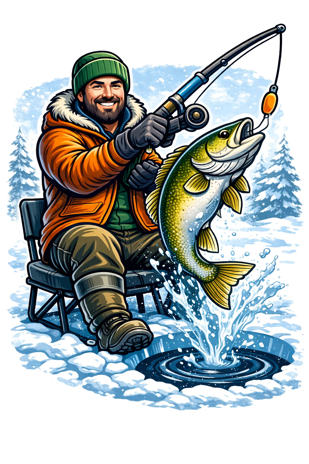 Çfarë është Ice Fishing Game?